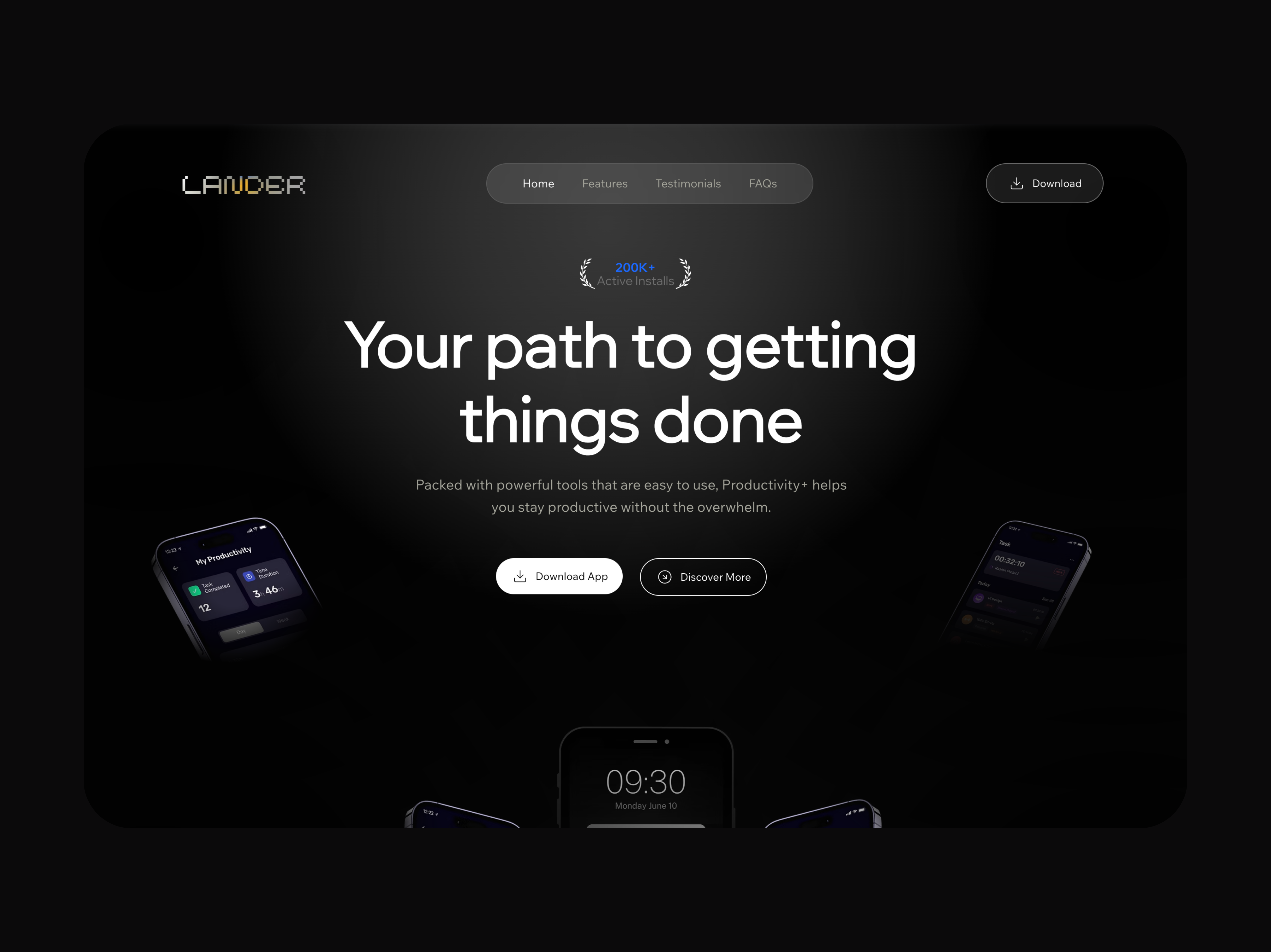 Example of Web Design & Development