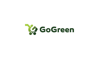 GO Green g logo go logo logo logo design minimalist logo modern logo text logo