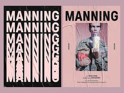 Manning Poster Design bold design branding contemporary art creative direction design trends digital artwork editorial design event promotion fashion photography fashion poster graphic design minimalism modern typography photo manipulation pop culture poster design street art urban aesthetics visual identity visual storytelling