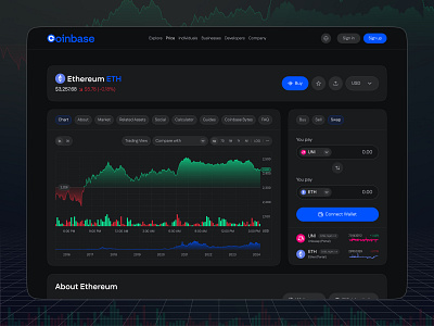 Crypto Marketplace Dashboard analytics chart clean crypto crypto dashboard crypto marketplace cryptocurrency dashboard finance marketplace saas statistic token ui ux