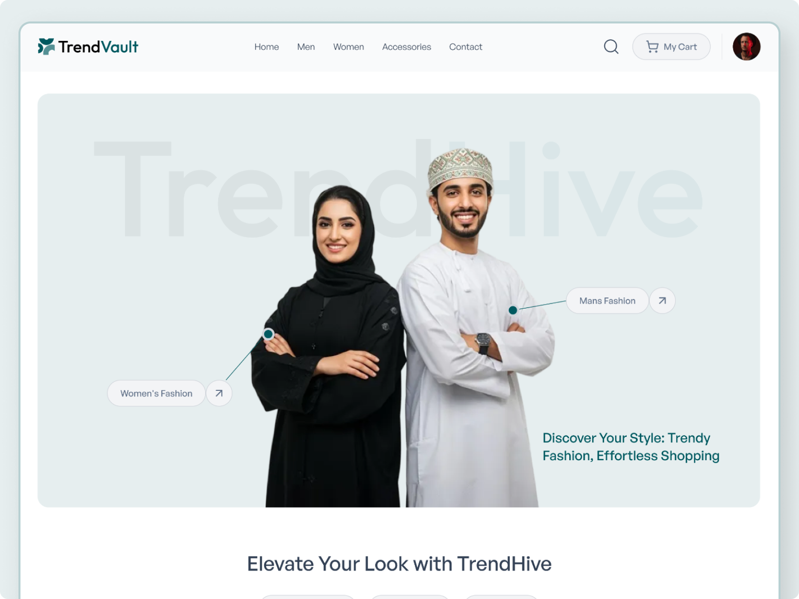 Example of Professional Website Design Services