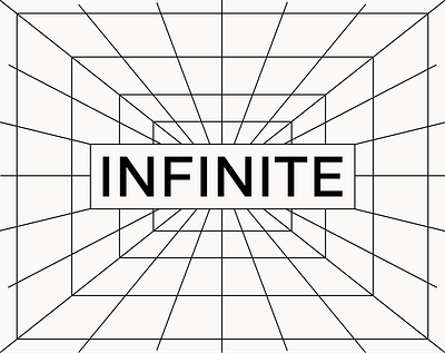 Infinite Studios branding design forever graphic design infinite infinity layout lines logo mark matrix studio typography weareinfinite weareinfinite.agency