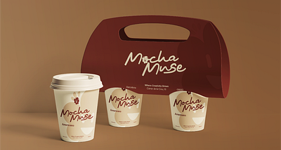 Mocha Muse Café - Branding brand consulting brand designer brand identity branding design graphic design logo social media design