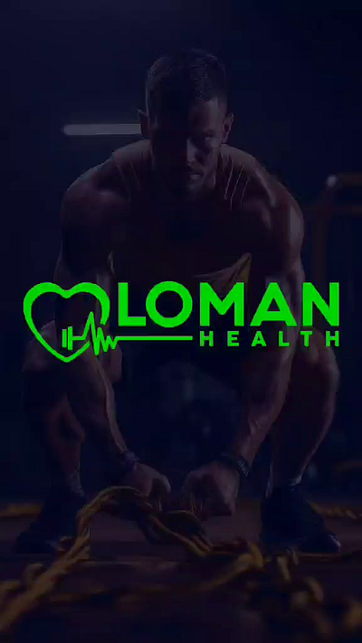 Loman Health Identity Reel animation brand designer brand identity branding fitness graphic designer gym gym logo logo logo animation logo designer logo identity logo maker logo motion logos motion motion graphics reel reels visual identity