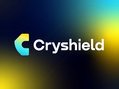 Cryshield - Brand Identity blockchain brand identity branding crypto currency cyber decentralized defi logo logo design logo designer logo identity logotype modern logo privacy protect security shield token web3