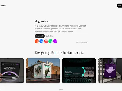 Marv portfolio design design inspiration portfolio ui ux web website