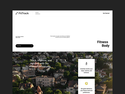 Fitness Workout Website alif app design e commerce feature fitness hero home landingpage modern new simple ui ui ux design unick ux web web design website work