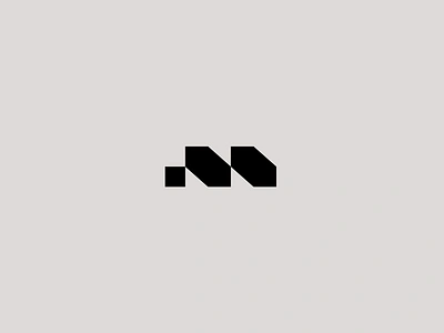 M branding design graphic design letter logo typo typography