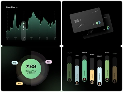 Personal Banking UI banking chart crypto crypto art dashboard data visualisation defi digital banking finance fintech investment personal finance platform saas transactions ui ux web app web design webflow website design