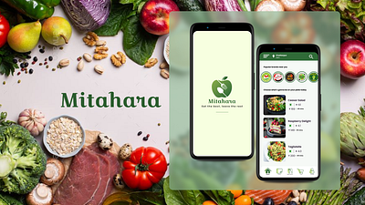 Mitahara app diet app service app ui ux