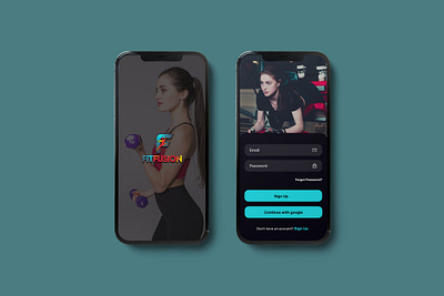 Fitness App UI Design branding graphic design logo mobile app ui