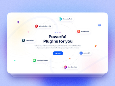 Essential Plugins, Ultimate Power admin branding copypaste design eye catching landingpage minimal design new trend plugins powerful saas slider ui ui design ui inspiration ux uxjoy webdesign wordpress wordpressplugin