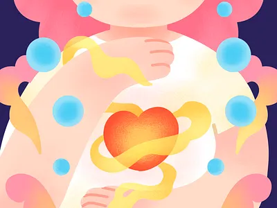 With love illustration