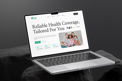 Healthcare life insurance website 2025 website clean website figma healthcare interface jabeduiux landing page life insurance minimal web modern website trendy design 2025 ui ui design uiux uiux design web design