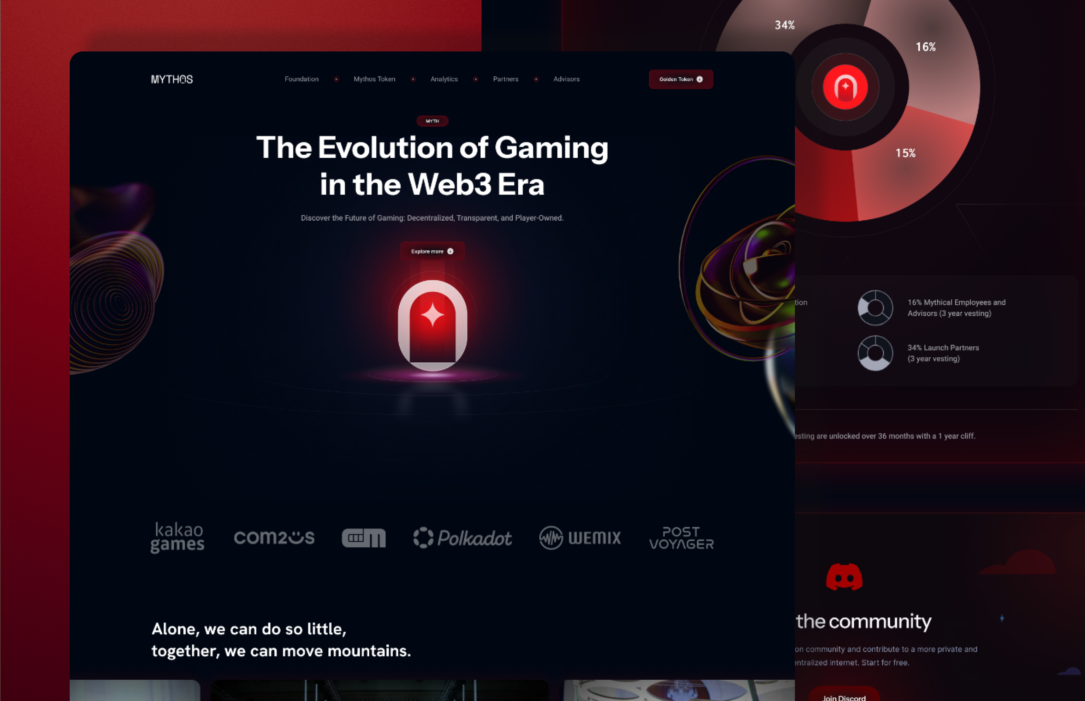 Crypto Web3 Landing Page Website blockchain crypto crypto design cryptocurrency decentralized defi employee exchange fintech landing page modern payments token ui ux web design web3 web3 design webflow website