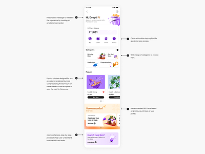 PhonePe Gift Card - Homepa adobe app design digital figma fintech gift card homepage design illustration mobile app phonepe product design ui ui desing ui ux uiux ux case study vector wireframe wireframing