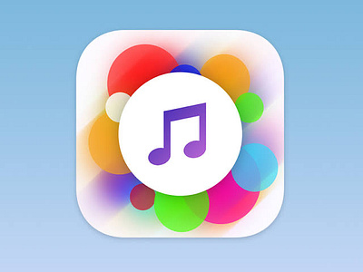 Music App icon Design app design