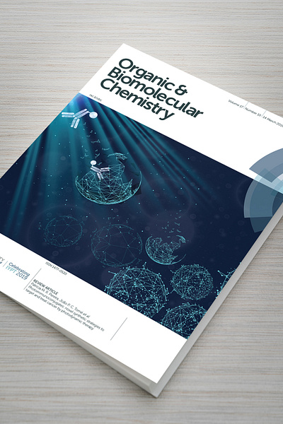 Royal Society of Chemistry, cover design graphic design illustration magazinecover photoshop