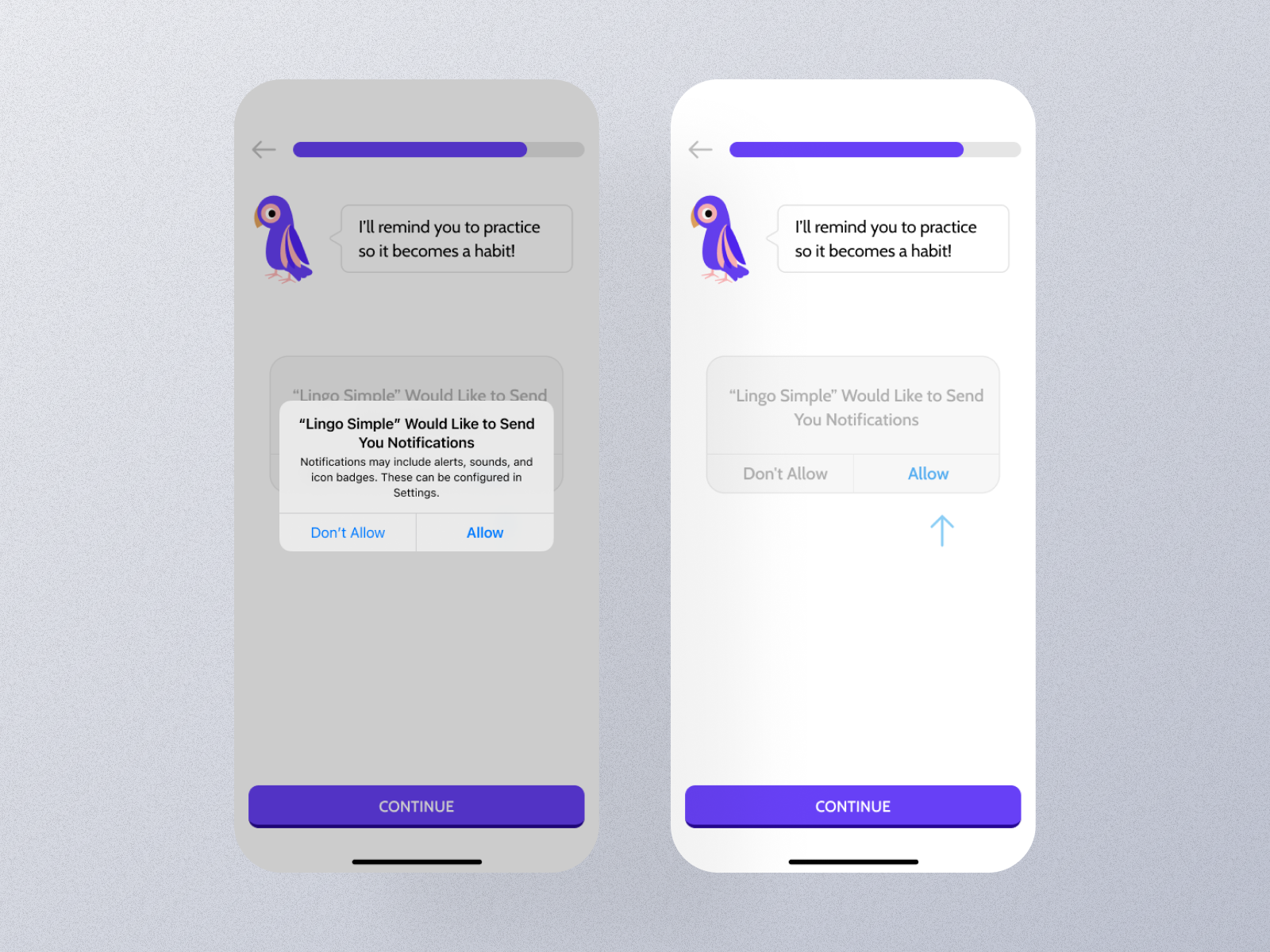 Notification Mobile App Ui by UI Ants on Dribbble
