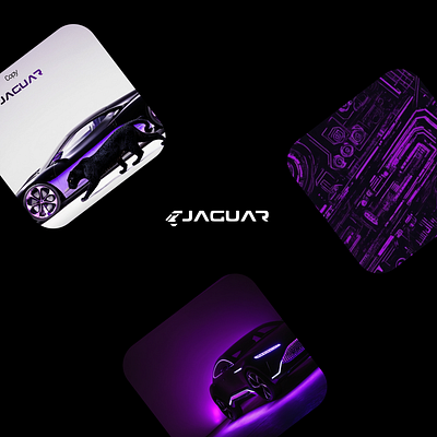 Jaguar - Rebrand ( unofficial ) automobile automotive brand branding cars cyber ev futuristic