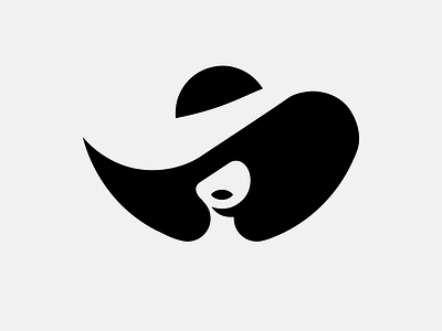 LOGO - WOMAN branding design girl graphic design hat icon identity illustration logo luxe luxury marks symbol ui woman women