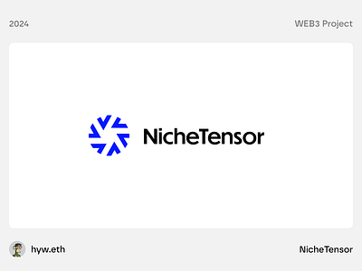 NicheTensor | Affordable Image&Text Generation API | Brand Logo 3d ai animation bitcoin blockchain branding btc crypto currency design gpt graphic design illustration logo minimal minimalist motion graphics ui web web3