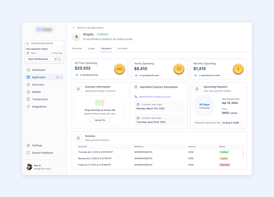 💰 Application payments crypto design graphic design illustration payment saas ui ux