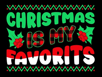 christmas is my favorits holiday sublimation png