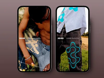 Re-Arrange - Fashion Collection Design branding design designer e commerce elegance fashion logo luxury luxury look mobile mobile app mobile application mobile platform platform style symbol ui ux web design website