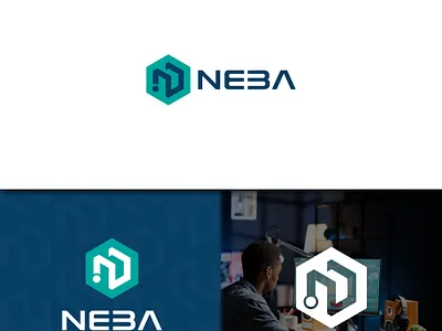 Letter N logo branding design graphic design logo logo maker n logo tech logo