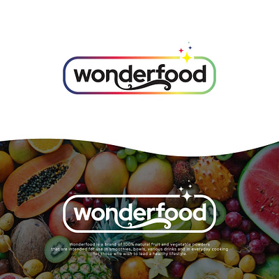 fruit powders brand branding design fruit powders graphic design logo logo maker