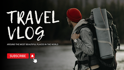 YT Travel Thumbnail graphic design thumbnail travel youtube