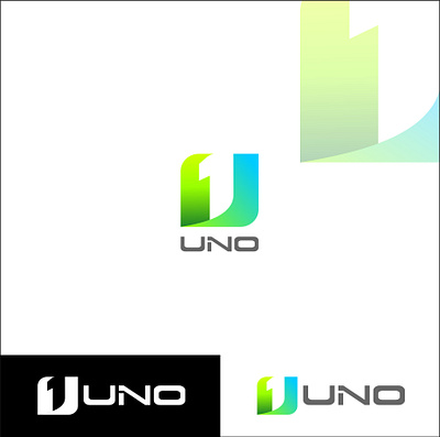 1 uno logo 1 logo branding design graphic design logo logo maker uno logo