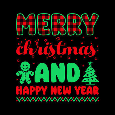 merry christmas and happy new year holiday sublimation png