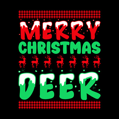 merry christmas deer holiday sublimation png