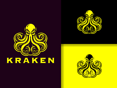 Kraken Logo agency alcon logo america aniaml for sale freedom illustration kraken kraken logo kraken vector logo krakens octopus outdoor rounded sea monster logo stylish ui ux wild