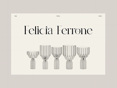 Felicia Ferrone design e commerce ecommerce ui web design webdesign webshop