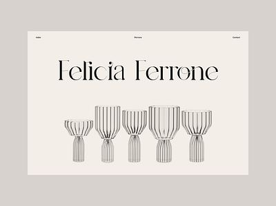 Felicia Ferrone design e commerce ecommerce ui web design webdesign webshop