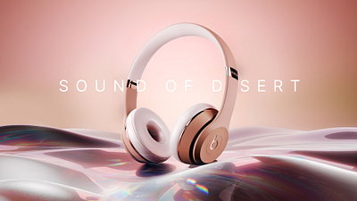 Headphones CGI Vizualization 3d cgi visualisation
