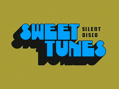 Sweet Tunes - Logo Design brand design brand designer brand desing brand identity branding dance dance music dancing disco ball headphones identity logo logo designer logo lover logo type retro retro design silent dance silent disco sweet tunes