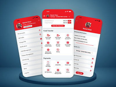 UCB BANK APP Redeisgn app app design bank branding graphic design ucb ui ux