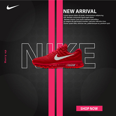 shoe social media post app branding design graphic design illustration logo media post nike puma shoes social social post typography ui ux vector