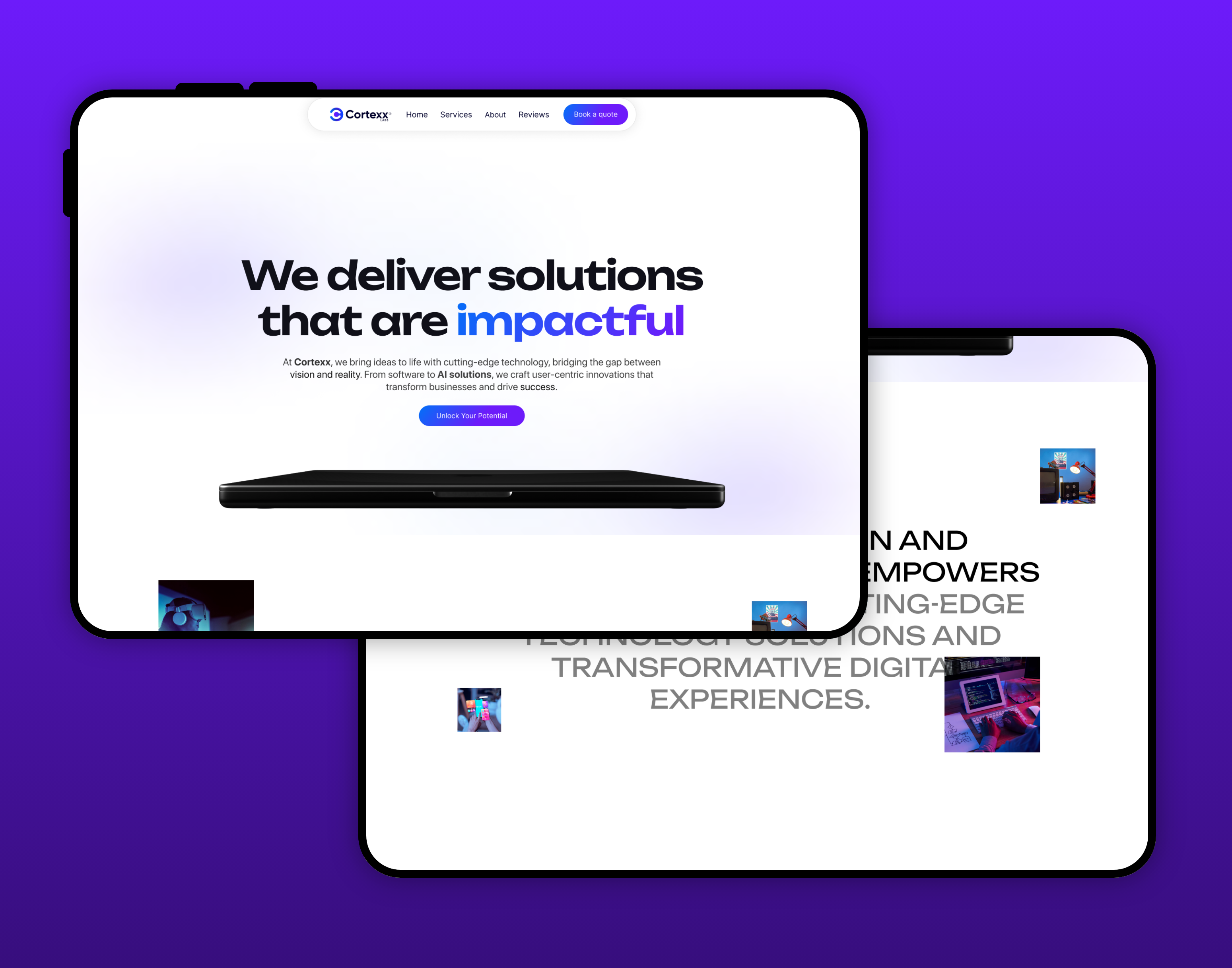 Digital Agency Website by Ali Hyder on Dribbble