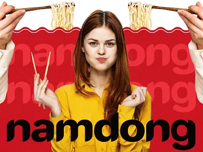 Brand Identity : namdong adobe illustrator adobe photoshop asian beverage branding design food graphic design korean logo minimalist logo