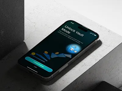 Crypto Vault Mobile App🔒 appdesign blue crypto darkmode dribbledesigns mobileappdesign ui uiux uiuxdesign userexperience userinterface ux