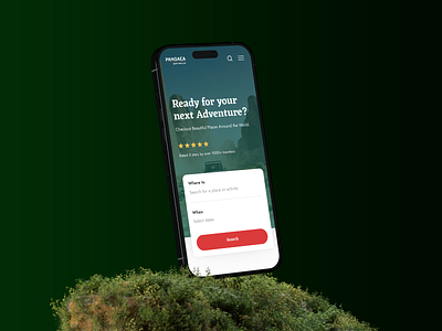 Pangaea Club - Adventure Tours ecommerce mobile app design product design travel app ui uiux user experience ux ui design