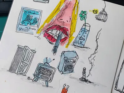 Freestyle .... illustration sketch