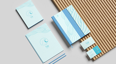 Nir Swim and co. branding graphic design logo