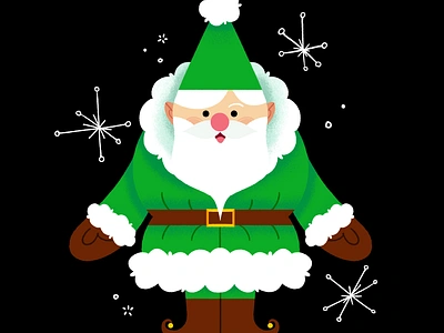 Santa Claus adobe adobe photoshop character design christmas christmas illustration holiday illustration photoshop santa claus