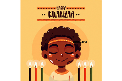 Kwanzaa Background Illustration african bright candles celebration community cultural culture diversity ethnic festival heritage history holiday kwanzaa lights peace symbol traditional traditions unity